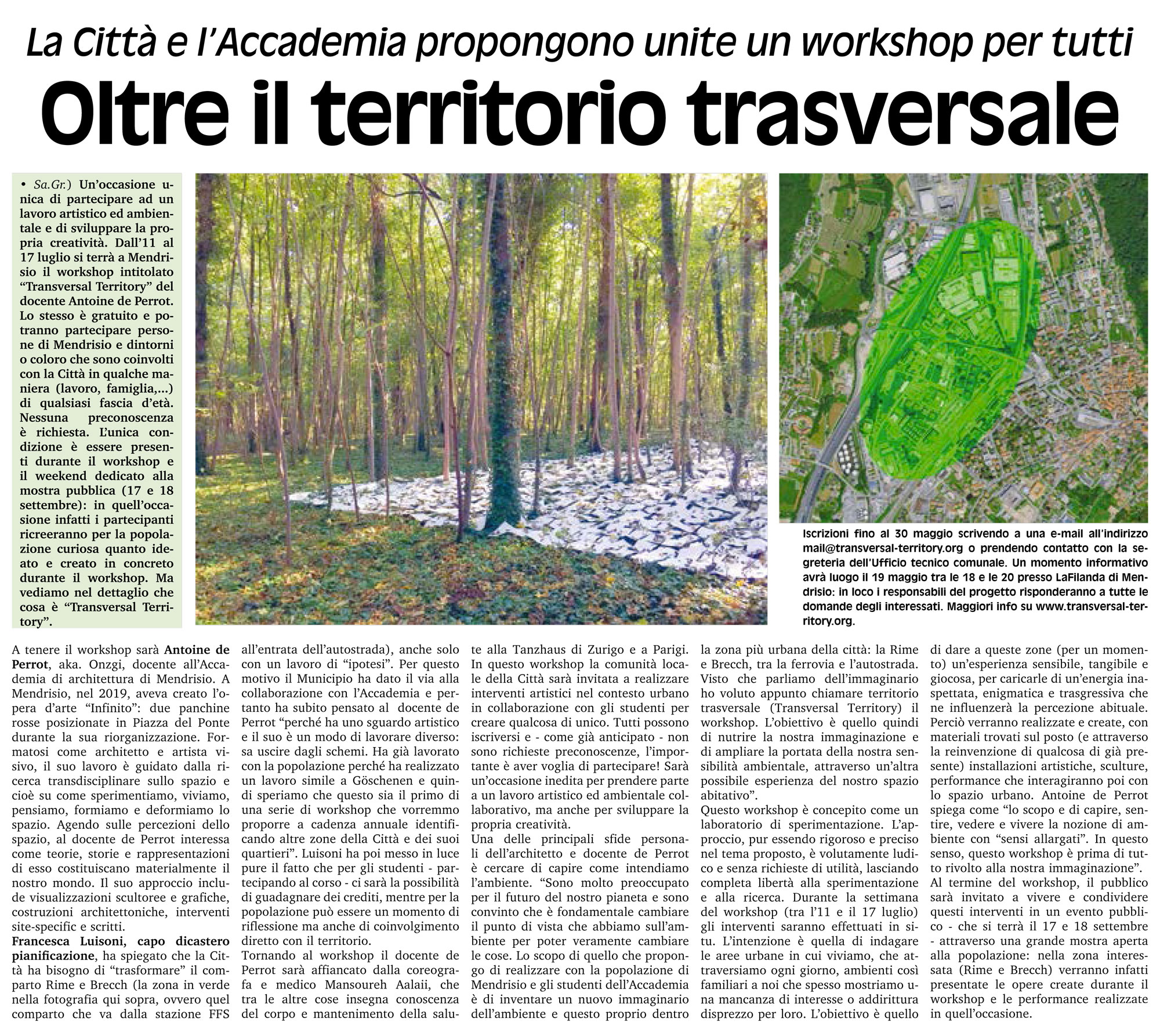 Transversal Territory