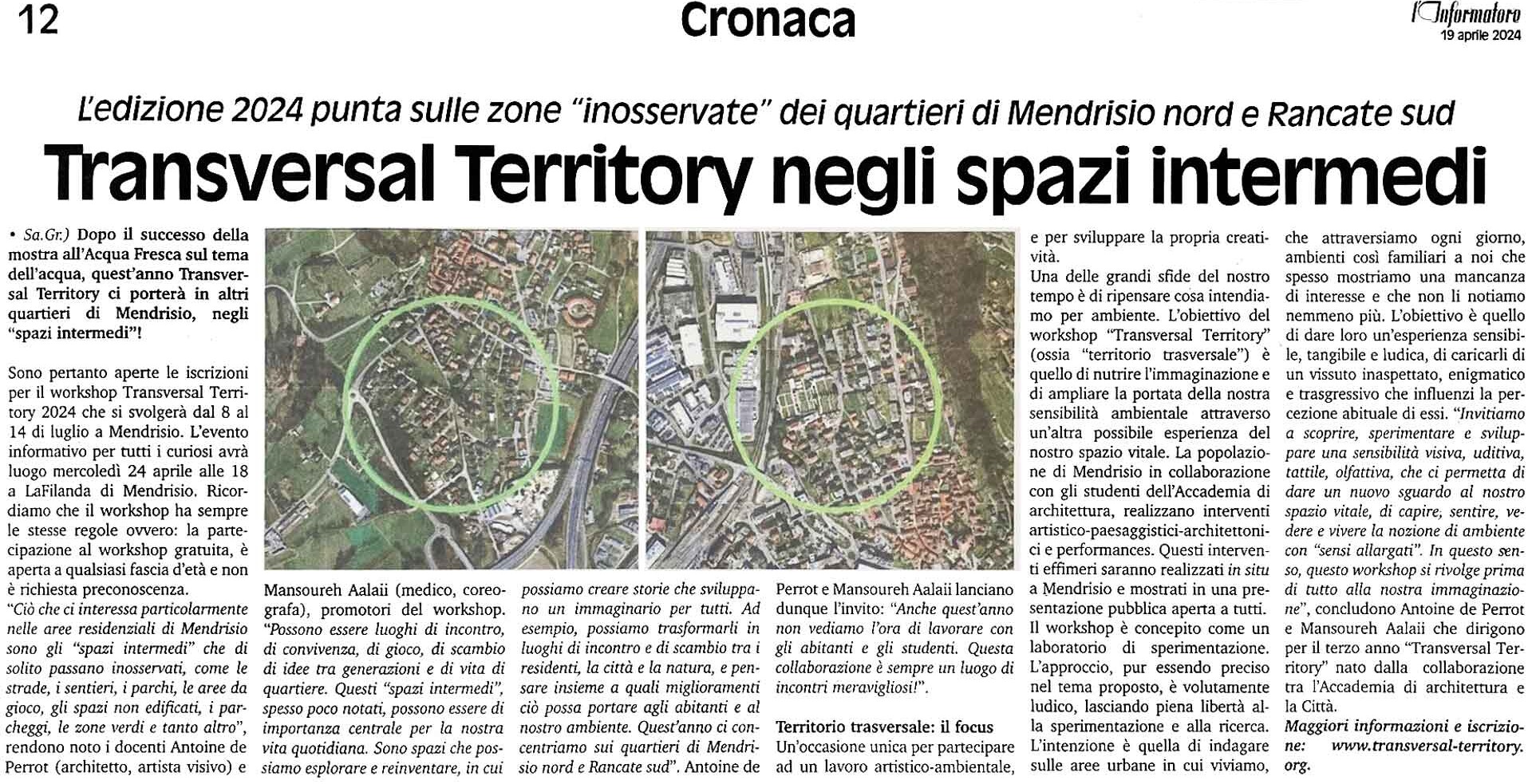 Transversal Territory