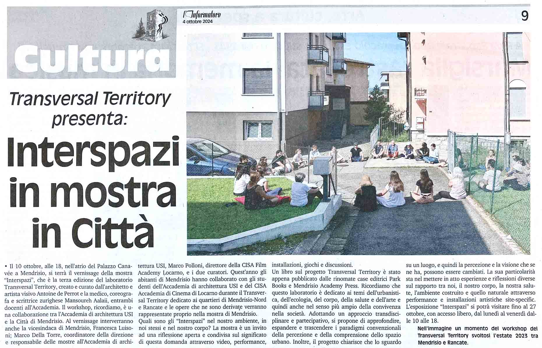 Transversal Territory
